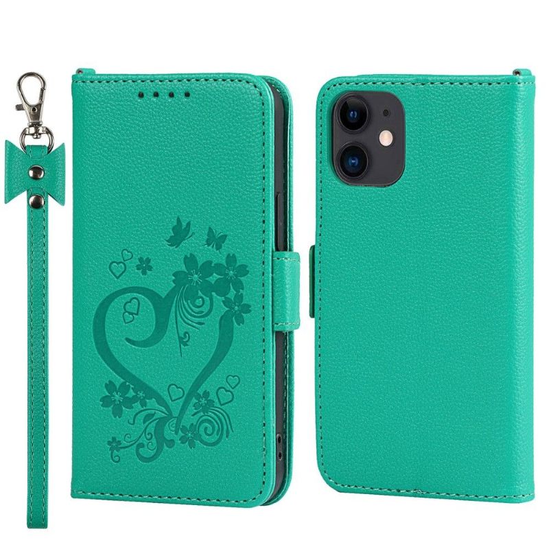 Κάλυμμα iPhone 12 Mini Floral Heart