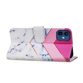 Κάλυμμα iPhone 12 Mini Marble Geometry