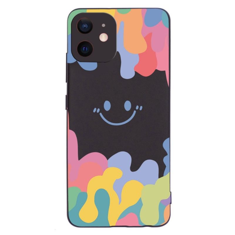 Θήκη iPhone 12 Mini Silicone Smiling Splash