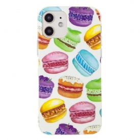 θηκη κινητου iPhone 12 Mini Fluorescent Macarons