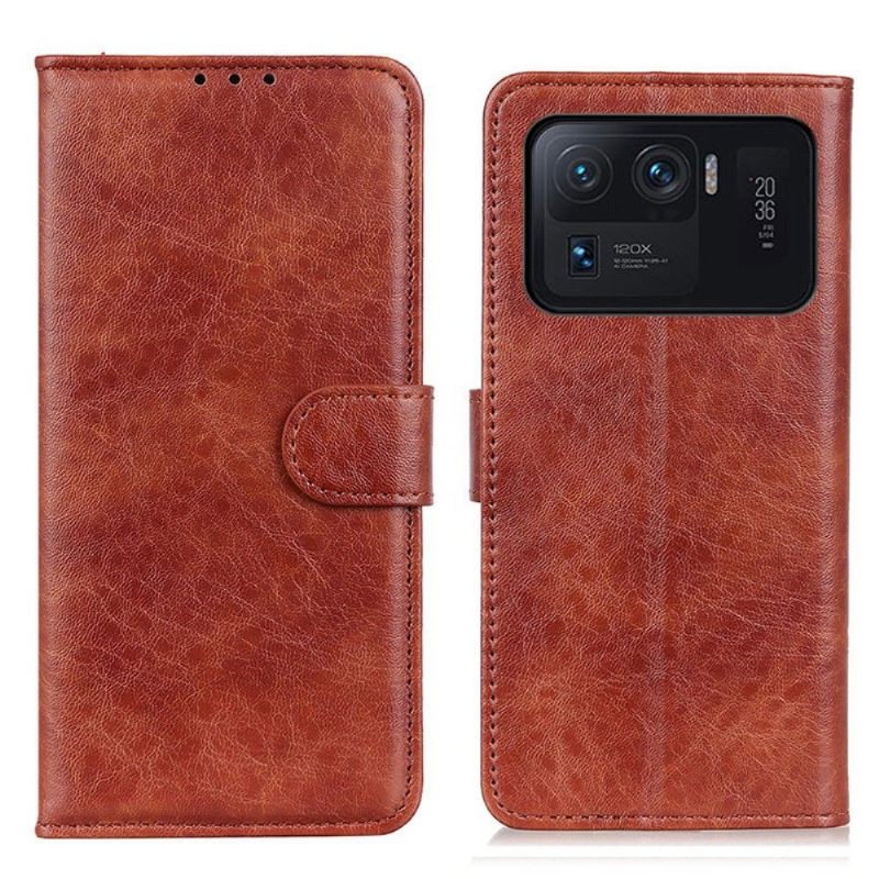 Κάλυμμα Xiaomi Mi 11 Ultra Hind Protect Leather Effect