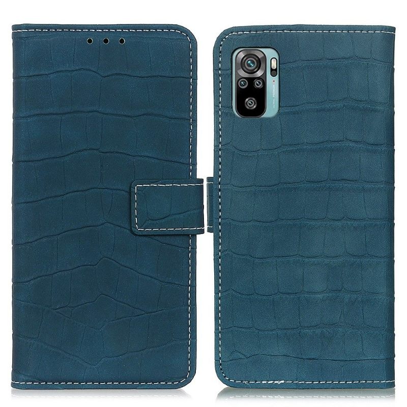 Κάλυμμα Xiaomi Redmi Note 10 4G / Note 10S Imitation Leather Croc Look