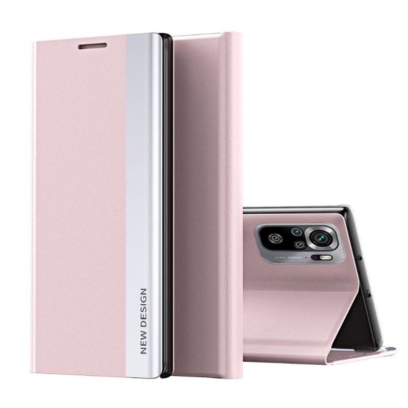 Θήκη Flip Xiaomi Redmi Note 10 4G / Note 10S Business Leather Effect Magnet