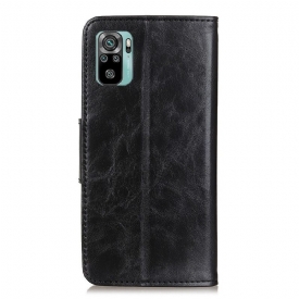 Θήκη Flip Xiaomi Redmi Note 10 4G / Note 10S Edouard Faux Leather