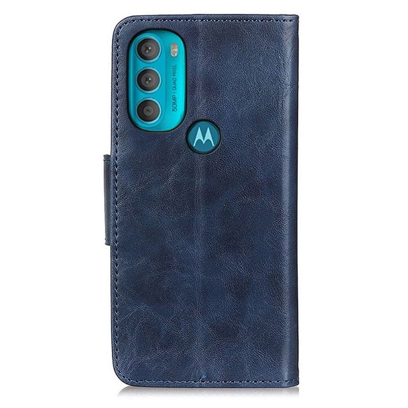 Θήκη Flip Motorola Moto G71 5G Edouard Classic Faux Leather