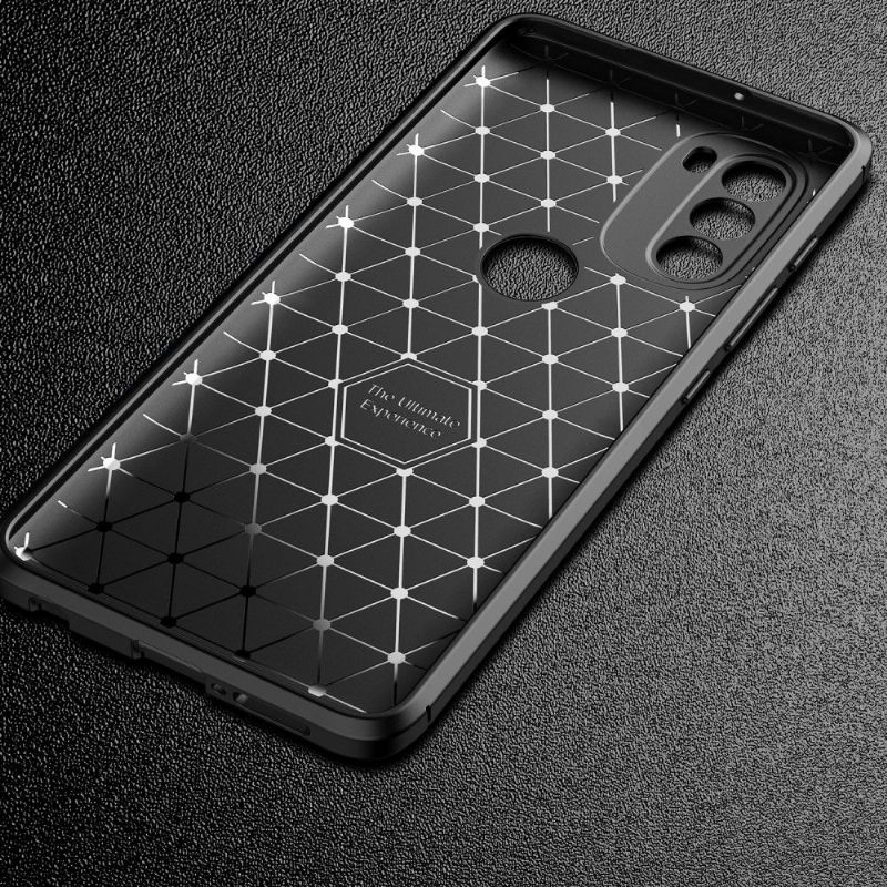 Θήκη Motorola Moto G71 5G Style Carbon Fiber