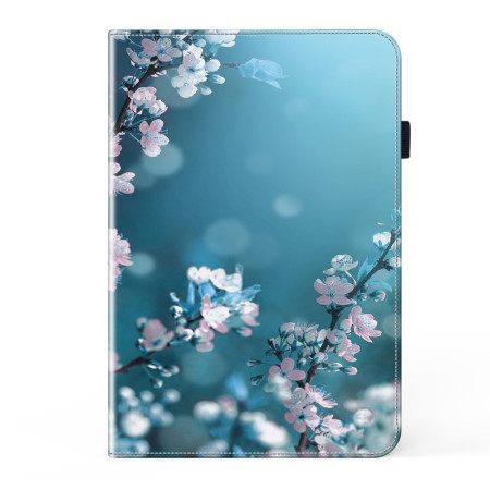 Δερματινη Θηκη Samsung Galaxy Tab S9 Fe Plus Plum Blossoms