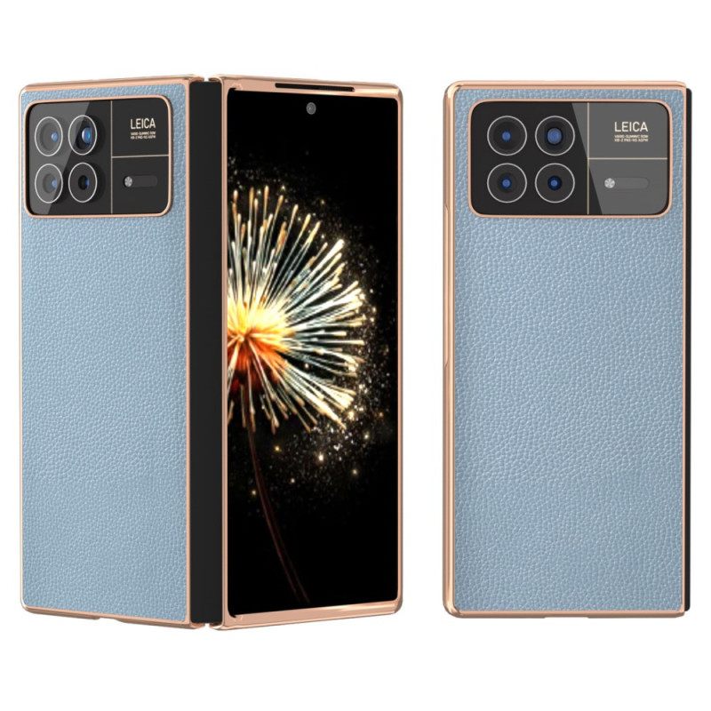 Κάλυμμα Xiaomi Mix Fold 3 Εφέ Δέρματος Σιλικόνης