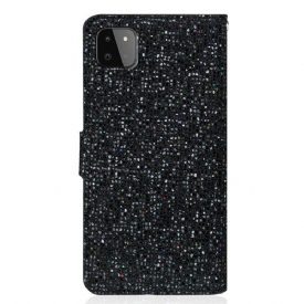 Κάλυμμα Samsung Galaxy A22 5G Θήκη Κάρτας Glitter