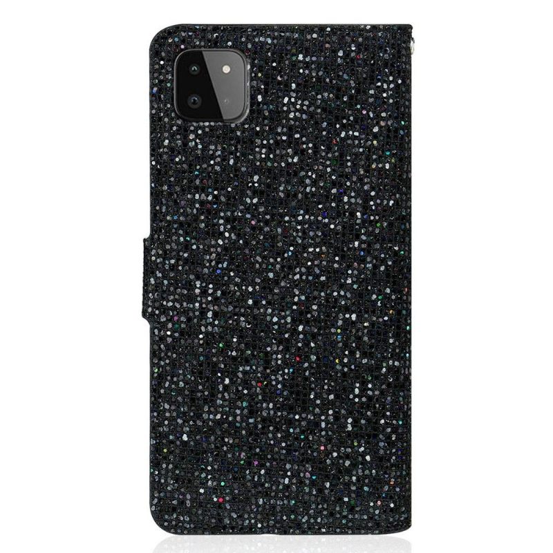 Κάλυμμα Samsung Galaxy A22 5G Θήκη Κάρτας Glitter