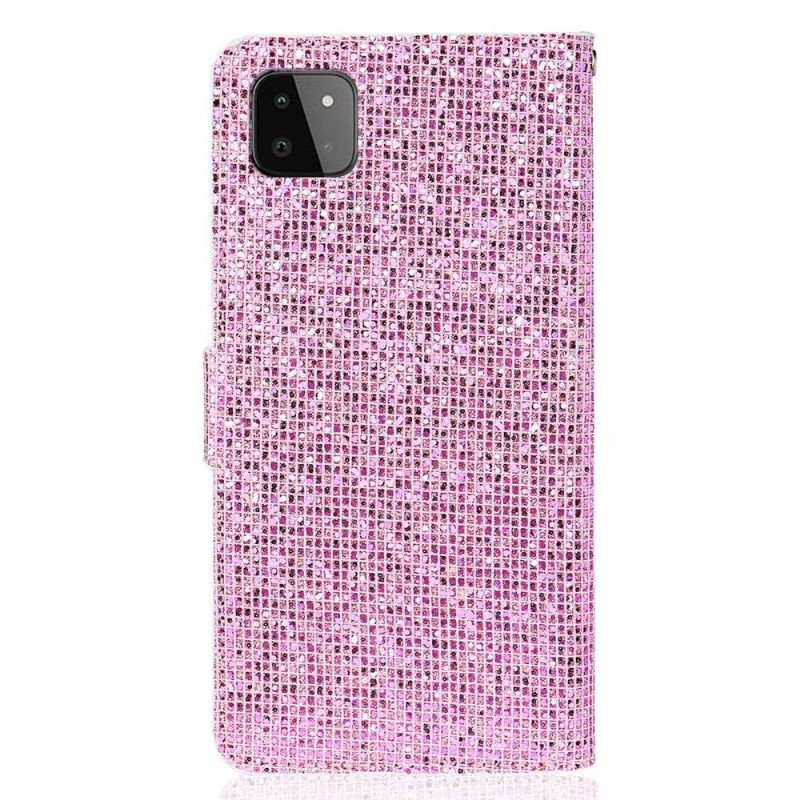 Κάλυμμα Samsung Galaxy A22 5G Θήκη Κάρτας Glitter