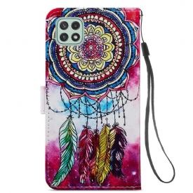 Θήκη Flip Samsung Galaxy A22 5G Colored Dream Catcher