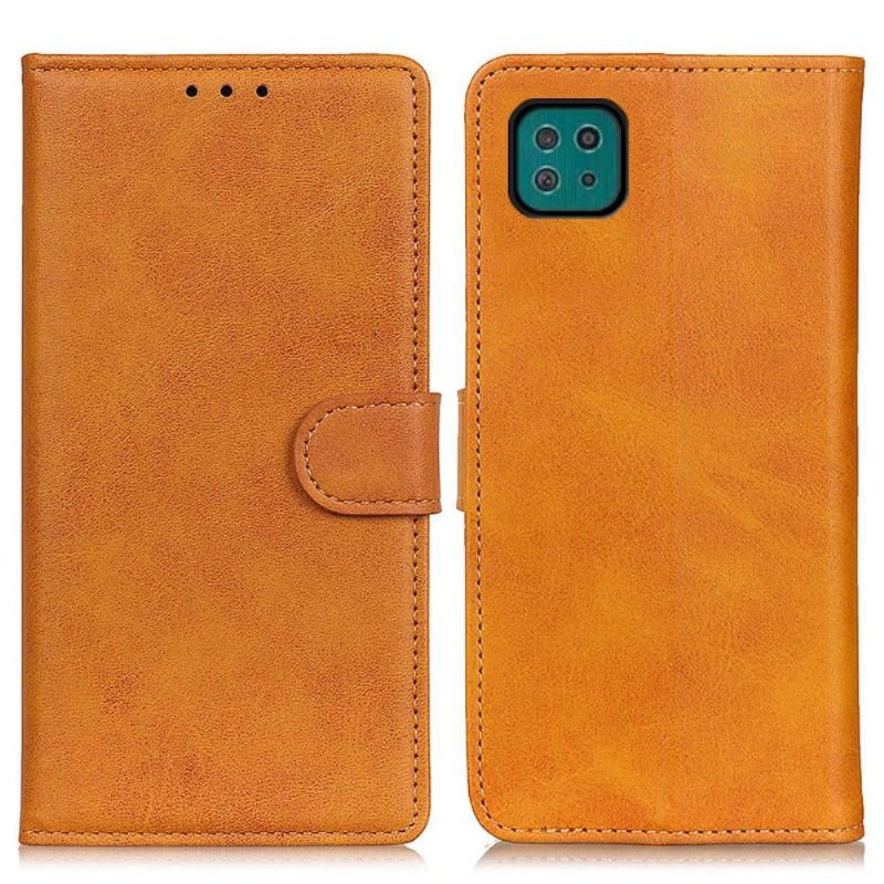 Θήκη Flip Samsung Galaxy A22 5G Marius Matte Leather Effect