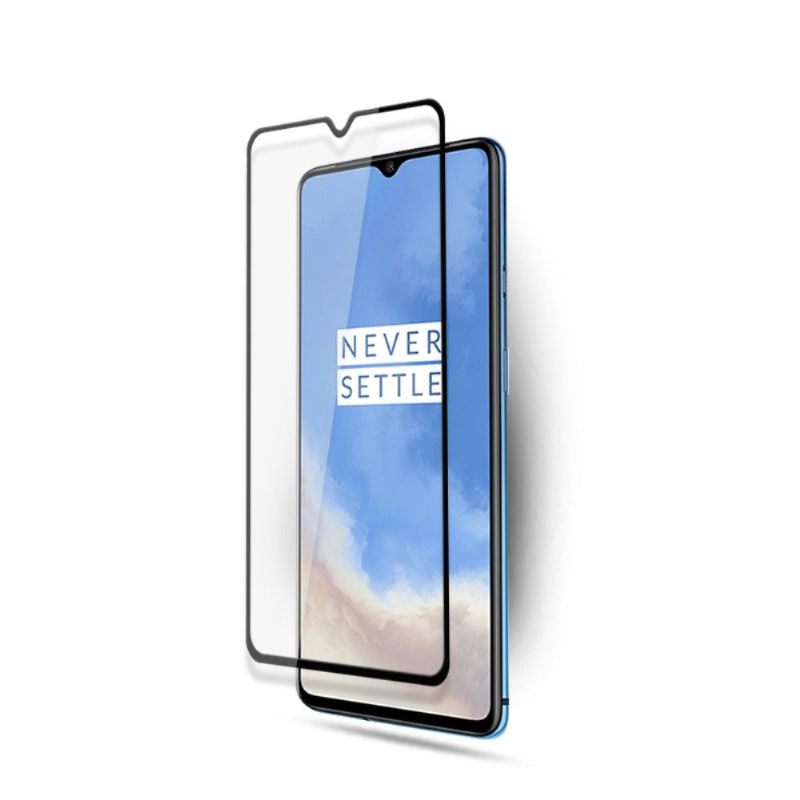 Oneplus 7T - Πακέτο 2 Μεμβρανών Από Σκληρυμένο Γυαλί Πλήρους Μεγέθους