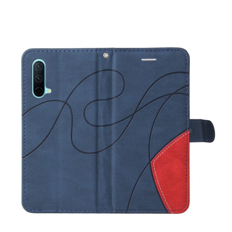 δερματινη θηκη OnePlus Nord CE 5G Bicolor Artistic