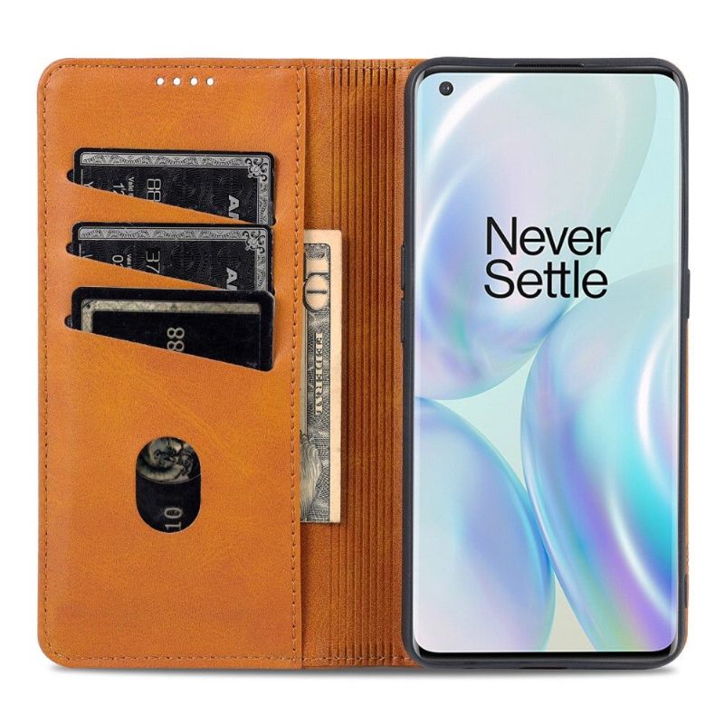 δερματινη θηκη OnePlus Nord CE 5G πορτοφολι Azns Faux Leather