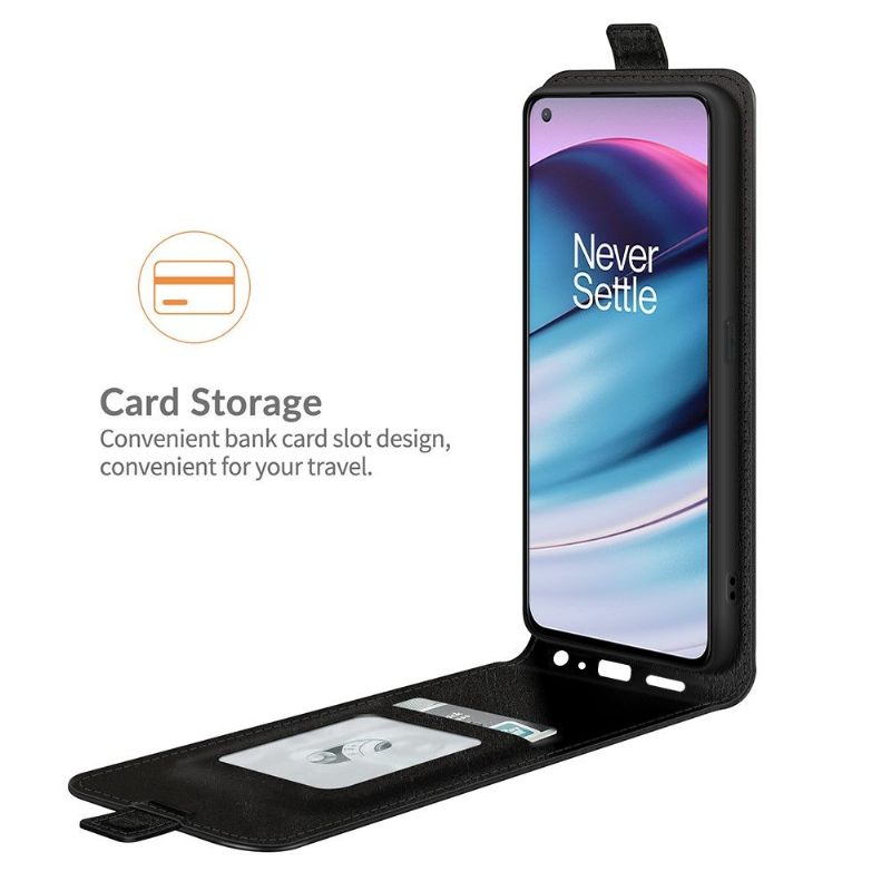 δερματινη θηκη OnePlus Nord CE 5G Θήκη Flip Faux Leather Vertical