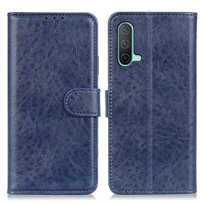 Κάλυμμα OnePlus Nord CE 5G Hind Protect Leather Effect