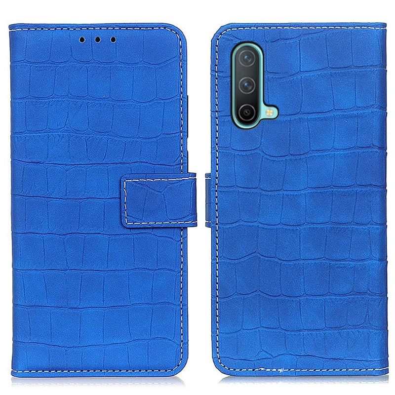 Κάλυμμα OnePlus Nord CE 5G Imitation Leather Croc Look