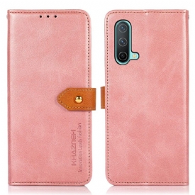 Κάλυμμα OnePlus Nord CE 5G Khazneh Bicolor Faux Leather