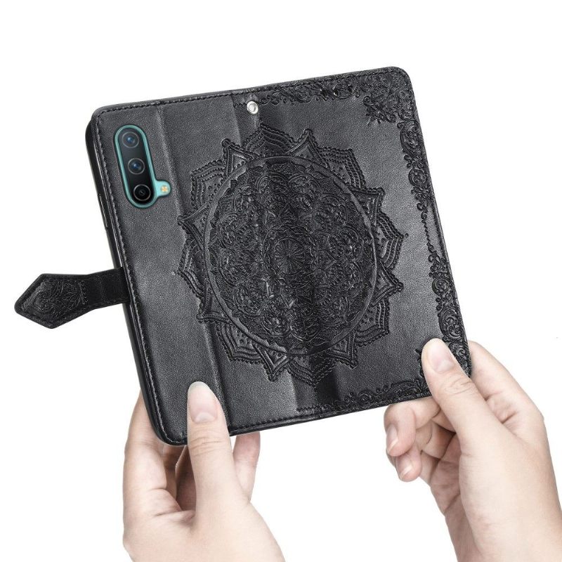 Κάλυμμα OnePlus Nord CE 5G Mandala Relief Faux Leather