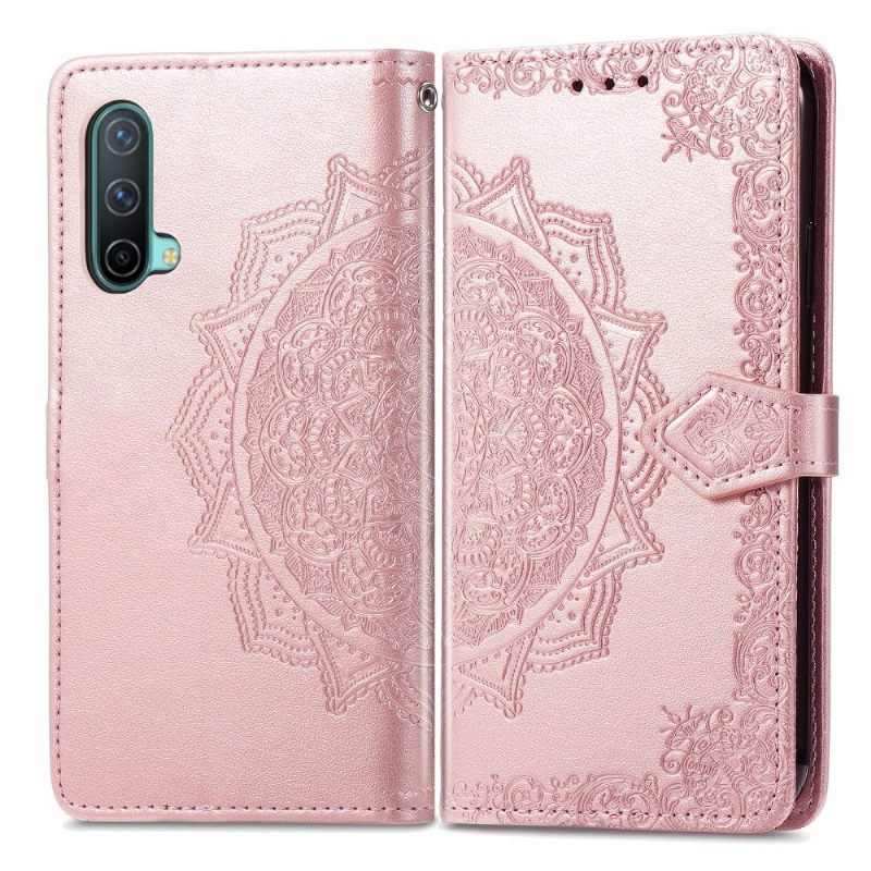 Κάλυμμα OnePlus Nord CE 5G Mandala Relief Faux Leather