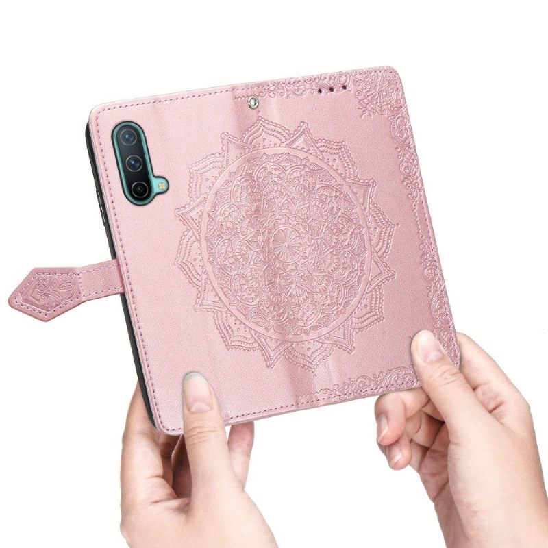 Κάλυμμα OnePlus Nord CE 5G Mandala Relief Faux Leather