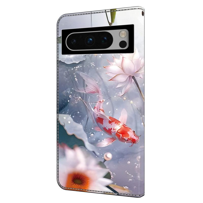 Δερματινη Θηκη Google Pixel 9 Pro Xl Koi Fish Σιλικόνης