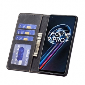 δερματινη θηκη Realme 9 Pro Plus Θήκη Flip Binfen Color Flip Faux Leather