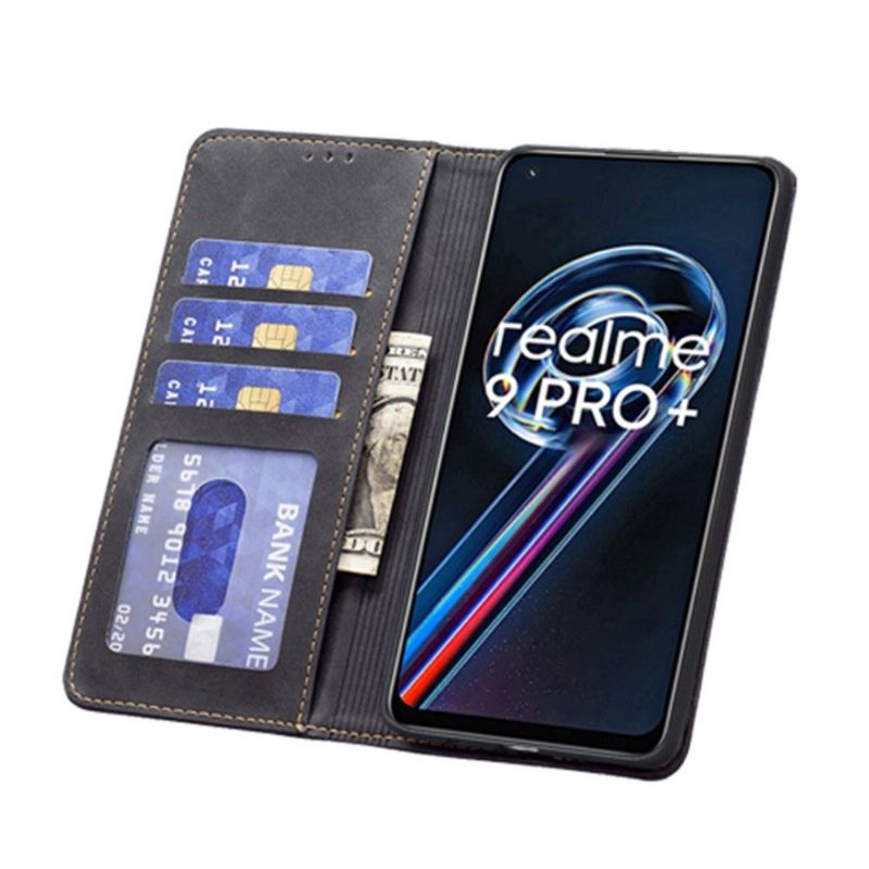 δερματινη θηκη Realme 9 Pro Plus Θήκη Flip Binfen Color Flip Faux Leather