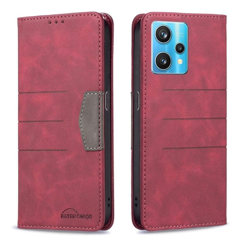 δερματινη θηκη Realme 9 Pro Plus Θήκη Flip Binfen Color Flip Faux Leather