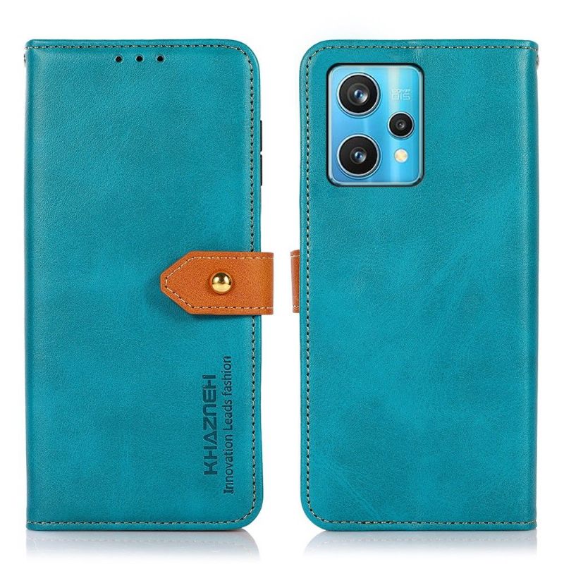 Κάλυμμα Realme 9 Pro Plus Khazneh Bicolor Faux Leather