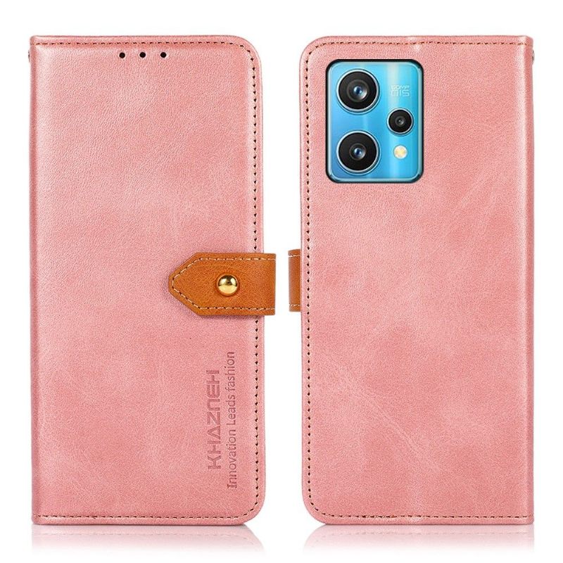 Κάλυμμα Realme 9 Pro Plus Khazneh Bicolor Faux Leather