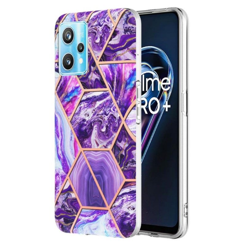 Θήκη Realme 9 Pro Plus Marble Pattern Geometry