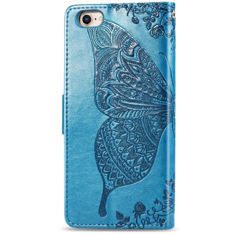 δερματινη θηκη iPhone SE 2022 Butterfly Relief