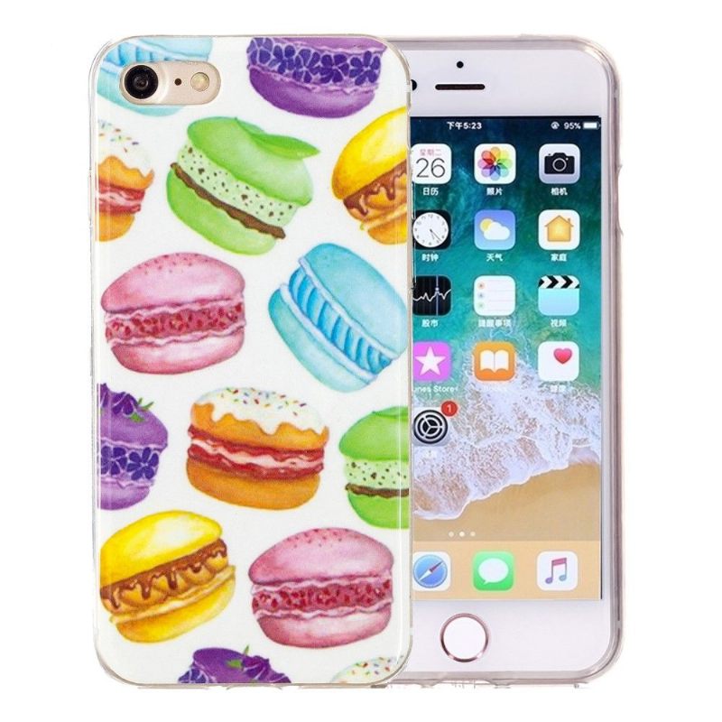 θηκη κινητου iPhone SE 2022 Fluorescent Macarons