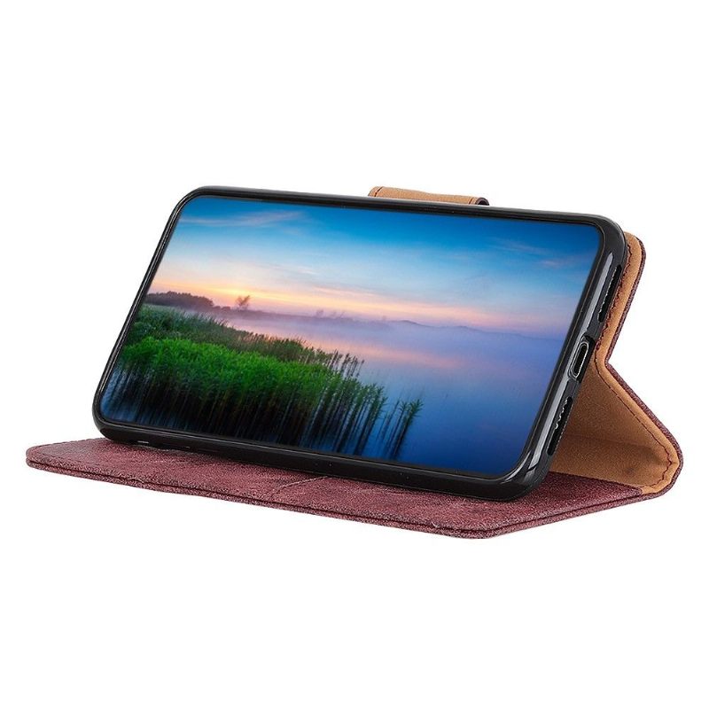 Θήκη Flip Samsung Galaxy A72 4G / A72 5G Edouard Faux Leather Vintage