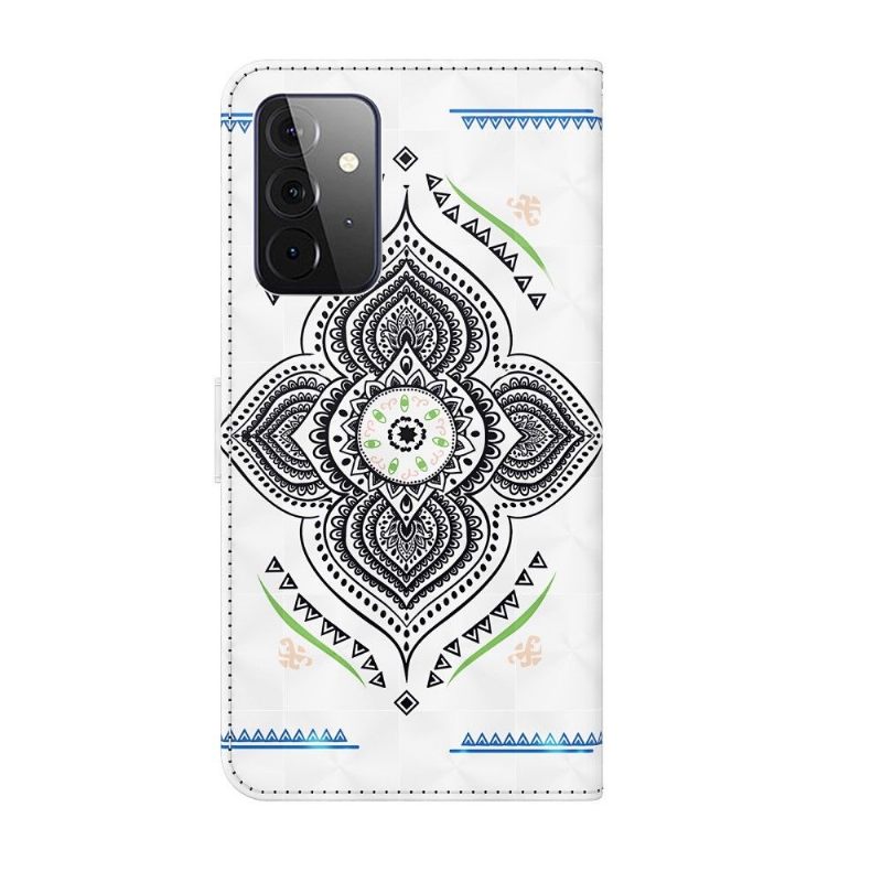 Θήκη Flip Samsung Galaxy A72 4G / A72 5G Single Mandala