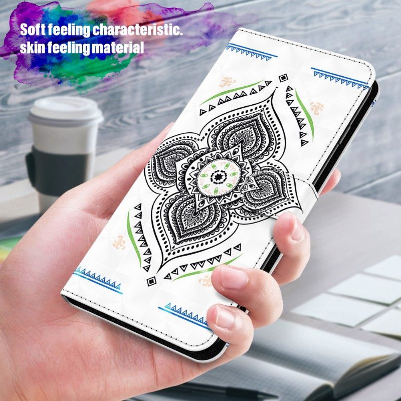 Θήκη Flip Samsung Galaxy A72 4G / A72 5G Single Mandala