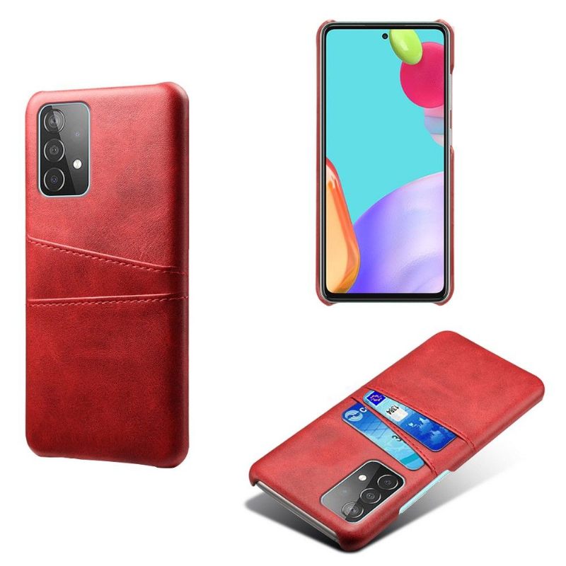 Θήκη Samsung Galaxy A72 4G / A72 5G Θήκη Κάρτας Melody Leather Effect