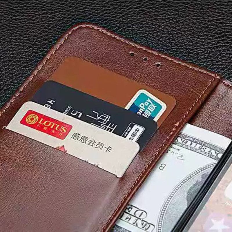 Δερματινη Θηκη Xiaomi 14 Pro Faux Leather Idewei