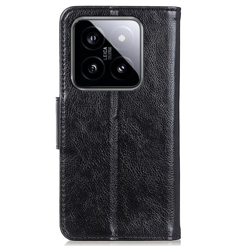 Δερματινη Θηκη Xiaomi 14 Pro Split Nappa Leather