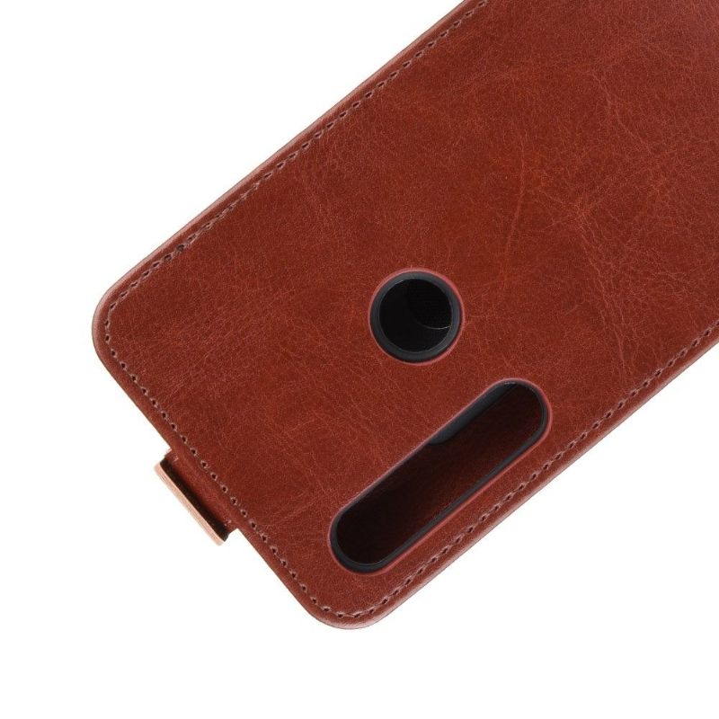 δερματινη θηκη Motorola Moto G8 Plus Θήκη Flip Faux Leather Vertical