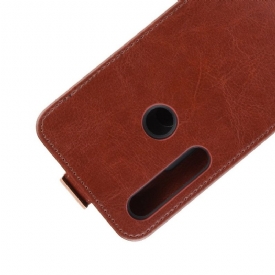 δερματινη θηκη Motorola Moto G8 Plus Θήκη Flip Faux Leather Vertical