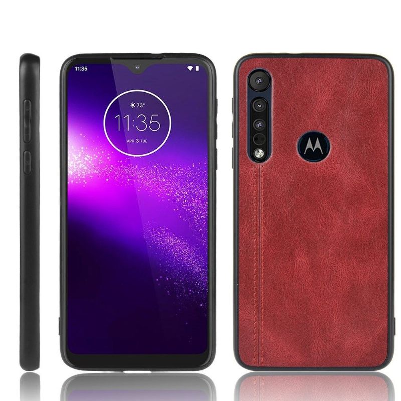 θηκη κινητου Motorola Moto G8 Plus Δερμάτινο Εφέ