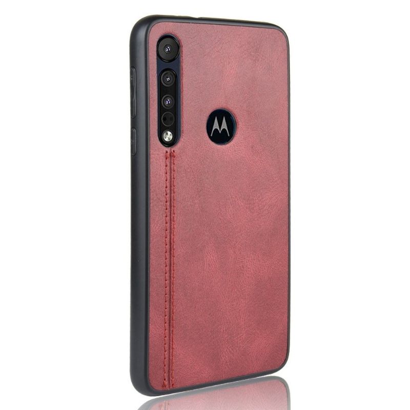 θηκη κινητου Motorola Moto G8 Plus Δερμάτινο Εφέ