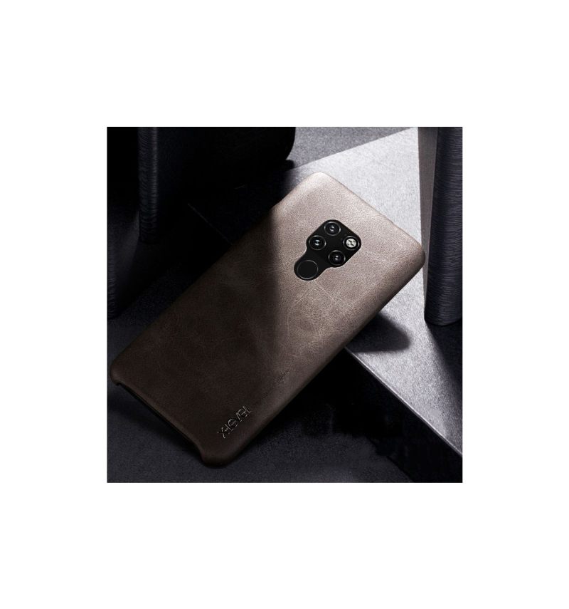 Θήκη Huawei Mate 20 Leather Vintage Series - Καφέ