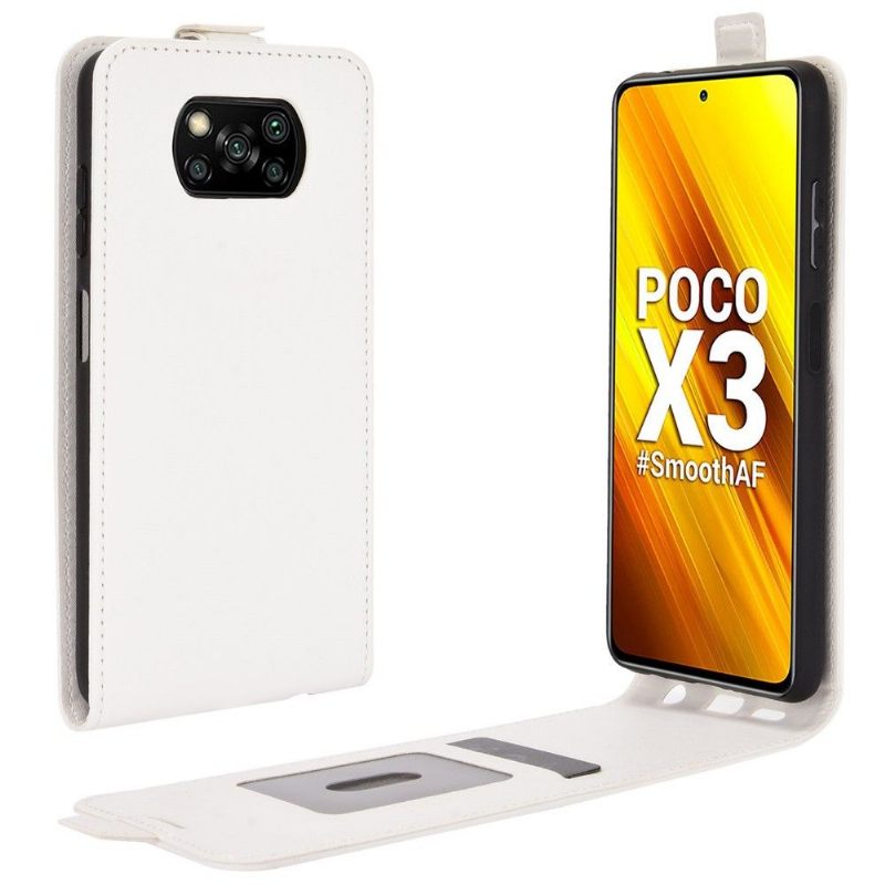 Κάλυμμα Poco X3 / X3 Pro / X3 NFC Θήκη Flip Faux Leather Vertical