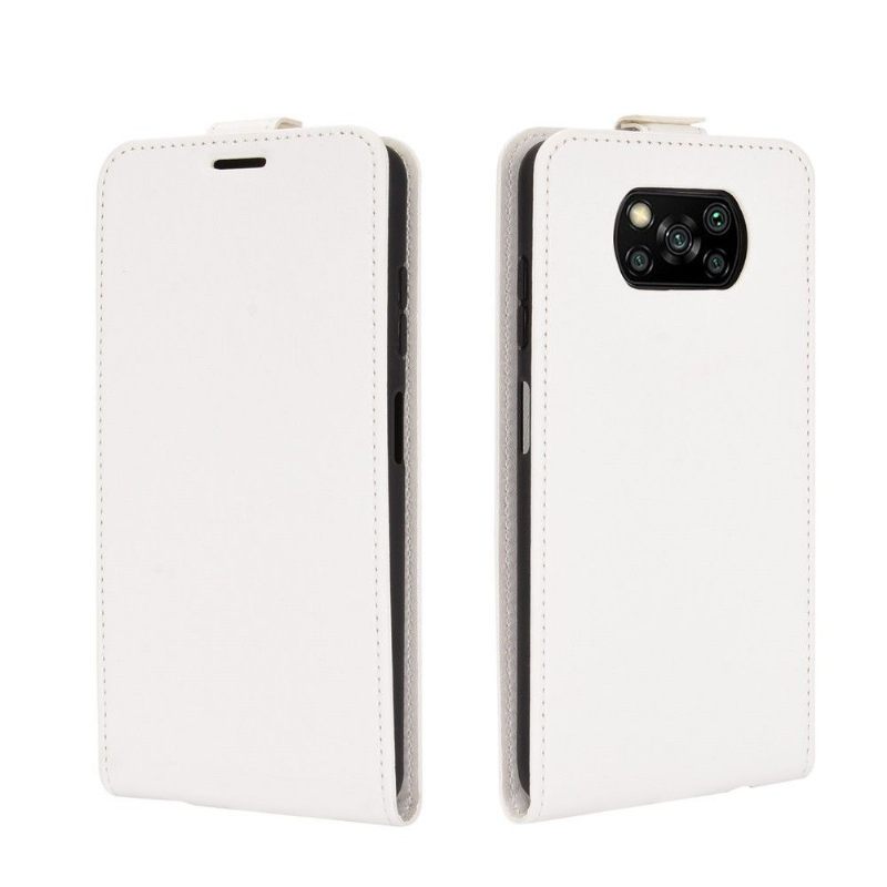 Κάλυμμα Poco X3 / X3 Pro / X3 NFC Θήκη Flip Faux Leather Vertical