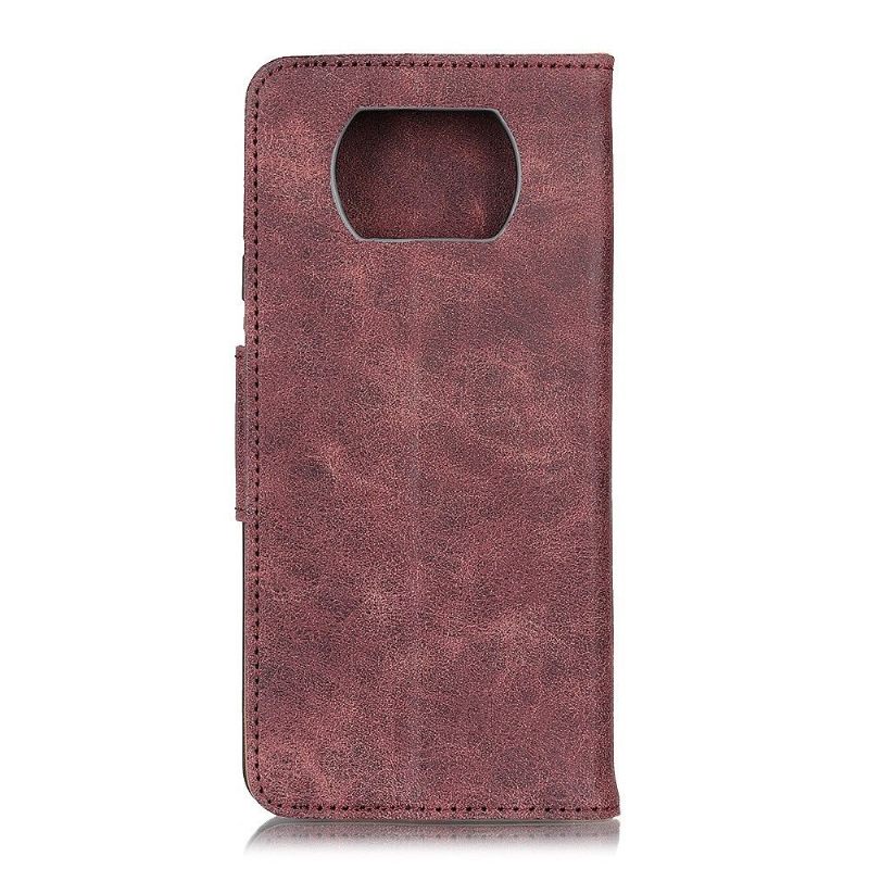 Θήκη Flip Poco X3 / X3 Pro / X3 NFC Edouard Faux Leather Vintage